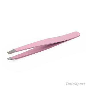 Ensemble de pinces à épiler pour sourcils et cils, best-seller, haute qualité, pointe inclinée, acier inoxydable, durable, léger, épilation précise - Product Image 4
