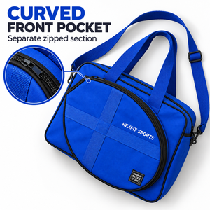 Bolsa de Raqueta de Squash Deportiva REXFIT, Diseño Personalizado con Cierre Curvo en la Parte Delantera y Correa de Hombro Ajustable - Product Image 5