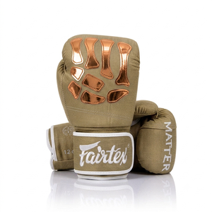 Fairtex <b>Silver</b> Boxing <b>Gloves</b> Closure Finger Slits Martial Arts Gear Adults Fairtex Hot Selling Products For Gym Training - Product Image 3