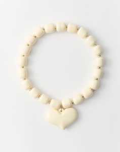 สร้อยคอเรซิ่นรูปหัวใจสีชมพูประดับลูกปัด สไตล์น่ารัก ทำมือ ของขวัญคริสเตียนสำหรับทุกเพศ เหมาะสำหรับงานปาร์ตี้และงานแต่งงาน - Product Image 4
