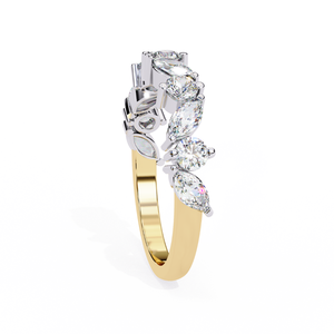 Anillo de lujo con halo de diamantes y zafiro azul real ovalado, diseñado para bodas, aniversarios y joyería de gemas premium. - Product Image 2