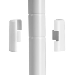Scaffale portaoggetti regolabile a 4 livelli sopra lavatrice/asciugatrice, due file con asta appendiabiti e ganci, stendibiancheria per lavanderia - Product Image 6