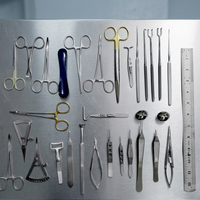 Ensemble d'instruments de blepharoplastie de qualité supérieure, 30 pièces, en acier inoxydable, kit chirurgical pour micro-chirurgie des paupières, certifié CE ISO
