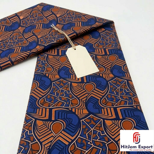 Tissu Ankara en Coton Pur Imprimé Wax Africain de Qualité Supérieure pour Robes, Jupes, Chemises, Matériaux de Couture et Artisanat de Mode - Product Image 5