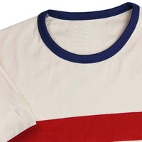 Yüksek Kaliteli OEM Özel Logolu Unisex %100 Premium Ağır Pamuklu Tişört Serigrafi Baskılı Ringer O-Yaka Erkek Tişörtü
