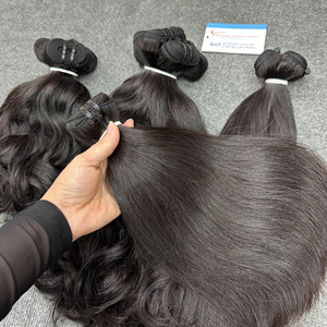 Extensiones de cabello virgen de doble trama, cabello crudo sin procesar, rizado profundo, extensiones de cabello humano para tejer, todos los tamaños. - Product Image 2