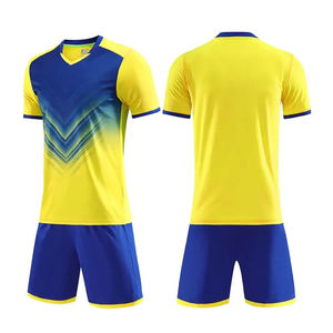 Uniformes de Fútbol Cortos Personalizados, Transpirables y Estampados, Unisex, de la Mejor Calidad, al por Mayor, de Poliéster, Talla Grande 2026 - Product Image 4