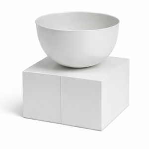 Best Selling Metal Iron Planter <b>Pot</b> Matte <b>White</b> Succulent Planter <b>Pot</b> Round Minimalist Indoor Planter Customize Size Shape - Product Image 3