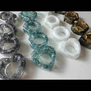 New style here <b>resin</b> epoxy premium design high quality here napkin ring new <b>top</b> seller <b>table</b> decor - Product Image 1