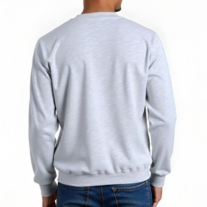 Sweat-shirts surdimensionnés pour hommes de haute qualité, col rond, en molleton de coton, style décontracté streetwear, vente en gros pour l'hiver - Product Image 2