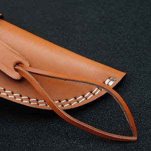 Heavy Duty Leather <b>Knife</b> Sheath Custom Handmade Outdoor Hunting Camping Belt Carry <b>Holder</b> Traditional Leather <b>Knife</b> Sheath - Product Image 4