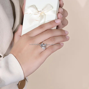 Toi et Moi <b>Ring</b> with <b>Two</b> Pear Diamonds and One Marquise Diamond in Yellow Gold, Unique Three <b>Stone</b> Luxury Engagement <b>Ring</b> - Product Image 3