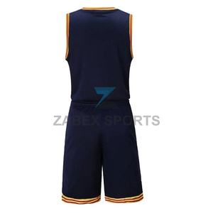 Conjunto de Uniforme de Baloncesto Ligero y Personalizado, Jersey y Pantalones Cortos Modernos, Tejido Transpirable que Absorbe la Humedad, para Entrenamiento en Equipo - Product Image 3