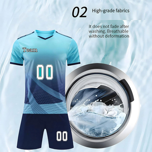 Durable Soccer Team Uniform For Practice Matches Training Sessions Tournament Games And Team Sports Soccer Uniform Low Price - Product Image 2