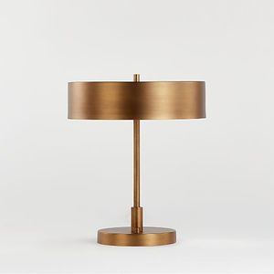 Modern Metal Table <b>Lamp</b> with Fabric Shade Decorative <b>Lamp</b> for Bedroom Living Room <b>Study</b> Table Use - Product Image 4