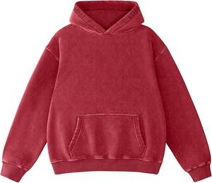 Sweat à capuche léger de haute qualité pour l'automne, avec logo personnalisé imprimé, en molleton, pour homme, coupe oversize avec poche - Product Image 4