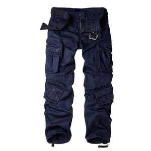 Pantalon Cargo Décontracté Personnalisé pour Homme en Toile Polyester/Coton de Haute Qualité, 6 Poches, Cordon de Serrage, Séchage Rapide, Coupe Large, Sur Mesure - Product Image 6