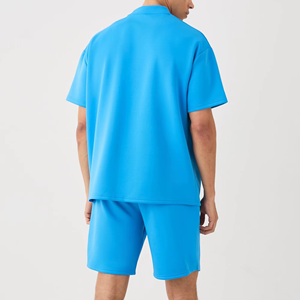 Low Price Men <b>T</b> <b>Shirt</b> and Shorts Set Lightweight Casual Daily Beach Wear Clothing Set Wholesale OEM Manufacturer - Product Image 3