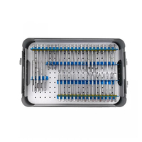 Kit d'outils d'extraction de vis cassées Azicon en acier inoxydable pour vis orthopédiques abîmées et déformées