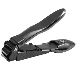 Wholesale Manufacturer Stainless Steel <b>Nail</b> Clipper Curved Jaw Large Thick Toenail Cutter Premium Gunmetal Grey Grooming <b>Tools</b> - Product Image 1