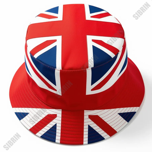 SIBRIN Custom Flag <b>UK</b> Cotton Twills Bucket <b>Hat</b> Unisex Fisherman Caps Streetwear Skateboard Outdoor Summer Sports Bucket Caps <b>UK</b> - Product Image 5