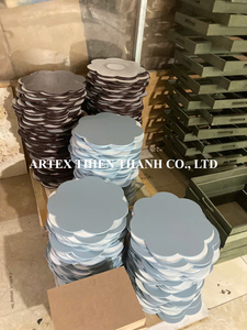 Custom Lacquer Blue <b>Placemat</b> Manufacturer Vietnam Handmade <b>Dining</b> <b>Table</b> Mat High Quality Decorative Tableware Wholesale Factory - Product Image 5