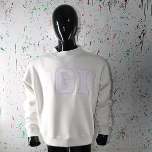 SGH Mock Neck 450 GSM Sweatshirts mit individuellem Namen, Applikationsstickerei, Oversize-Boxy-Fit, 100% Baumwollfleece, French Terry - Product Image 4