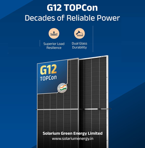 แผงโซลาร์เซลล์แบบสองหน้า G12 ซีรีส์ 725 วัตต์ ประสิทธิภาพสูง 23.71% ชนิด N สำหรับเซลล์แบบครึ่งแผ่น - Product Image 3