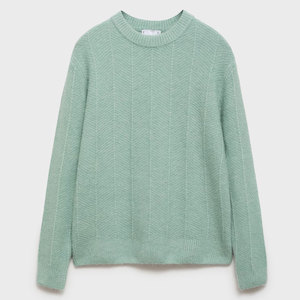 Pull en maille coupe ample en promotion en ligne – Pull en maille pour adulte en promotion – Pull pour homme sur mesure - Product Image 1