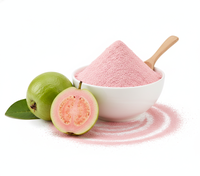 Indiase exporteur levert best verkochte biologische, niet-GMO, voedselveilige, fijn gesprayde guavapoeder, natuurlijke off-white lichtcrèmekleur.