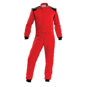Traje de Carreras de Karting Color Rojo, Impermeable, Transpirable, Talla Grande, Ropa Deportiva Unisex para Motociclismo y Automovilismo - Product Image 3