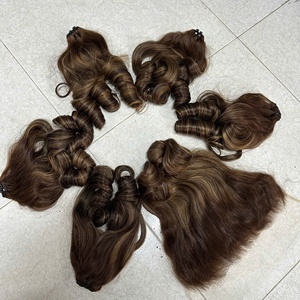 Pelo virgen crudo rizado de onda profunda suelta, precio al por mayor, sin enredos, sin desprendimiento, sin fibra sintética mixta, cabello humano vietnamita 100% - Product Image 2