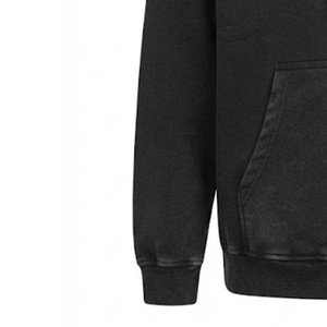 Sudadera con Capucha Negra para Mujer, con Cierre y Logotipo Bordado en Morado, Corte Regular, Manga Larga, Otoño, Venta al Por Mayor, Personalizable con Logotipo - Product Image 6