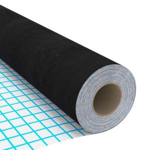 Le film auto-adhésif en PVC en bois foncé de 196.9 "x 35.4" améliore l'attrait de vos meubles avec ce revêtement élégant - Product Image 5