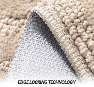 Alfombra de Baño Acolchada de Espuma Viscoelástica de Lujo, Antideslizante, de Secado Rápido, con Buena Absorción de Agua, para Hogar y Hotel, Alfombras de Baño Estampadas - Product Image 2