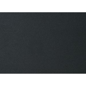 Letto matrimoniale imbottito in stile contemporaneo con pannelli, testiera capitonné con bottoni e finiture a punta, colore nero, per camera da letto - Product Image 5