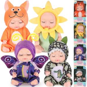 Poupée princesse endormie, 6 pièces, boîte-cadeau, Costume mignon, poupées en forme de Costume pour enfants, pour le plaisir des jeux - Product Image 3