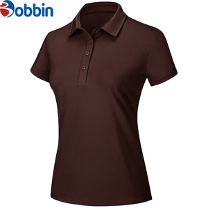 Chemise décontractée respirante pour femme à manches courtes, unie, confortable, pour le sport, la course et le golf, fabrication sur mesure en marque blanche - Product Image 6