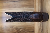 Vente en gros, bottes de cow-boy en cuir véritable vintage, design tendance, bottes de cow-boy noires pour homme, bottes de cow-boy western pour homme