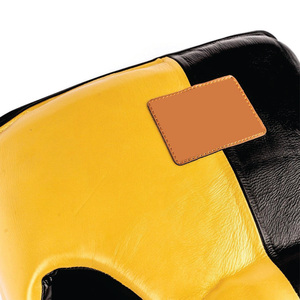 Protège-tête de boxe et protège-glandes en cuir de qualité supérieure, personnalisables avec logo, prix de gros, produit très demandé - Product Image 3