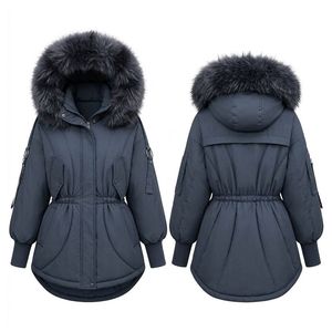 Slate Blue Women Plus Size <b>Coats</b> Knit Cuffs Cinch Waist Fishtail Hem Breathable Hot Sale Heated Puffer <b>Coats</b> - Product Image 1