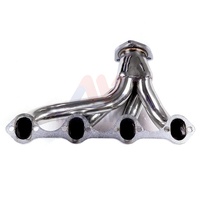 Colector de Escape MATCHWAY de Acero Inoxidable 304 para Ford 289 302 351 V8 SBC Small Block Hugger 1971-1978, Pulido Espejo