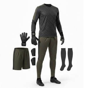 Equipación de Portero para Fútbol Adulto con Tela Flexible para un Movimiento Sencillo Durante Partidos y Entrenamientos - Product Image 1