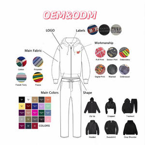 Sudadera con capucha premium oversize con cremallera, estilo vintage, para venta al por mayor, con logo personalizado, chaqueta de forro polar teñida por pulverización, ropa urbana unisex, prendas en blanco - Product Image 6