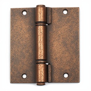 Charnières de porte en laiton chromé de luxe, robustes et dissimulées, pour grandes portes nécessitant un support et une stabilité élevés - Product Image 4