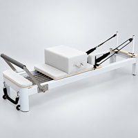 Reformer Pilates professionnel ISO9001, cadre en alliage d'aluminium, équipement d'exercice, Reformer Pilates pour studios de Pilates et usage domestique