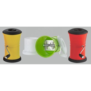 Cortador de Chile de plástico compacto para cocina, Manual picador de alimentos, práctico rebanador de especias de cebolla y ajo vegetal - Product Image 1