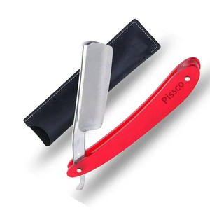 Custom Stainless <b>Straight</b> <b>Razor</b> Custom Logo Stainless Steel Barber Men Shaving <b>Razors</b> - Product Image 4