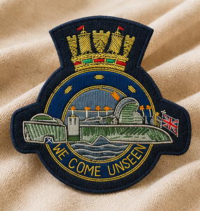 WE COME UNSEEN – Écusson en tissu à coudre, brodé de dentelle de haute qualité, design circulaire de luxe pour vêtements - Product Image 6