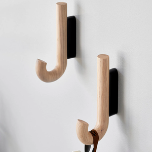 Perfect <b>Rails</b> Wood Hook Hanger Wood Hat Hook Creative <b>Wall</b> Organization Newest Wooden <b>Wall</b> Hook Hanger - Product Image 5